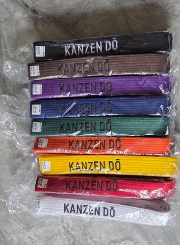 Kanzen karate belts 9 - kanzen,