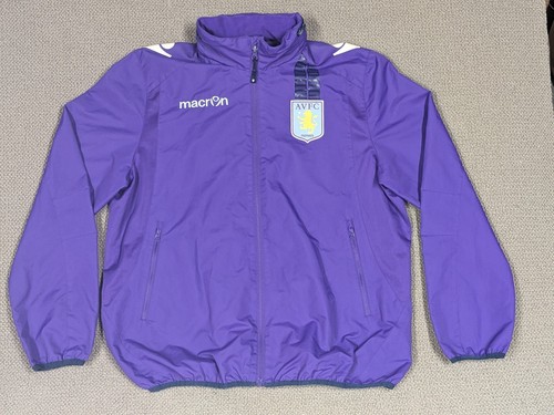 Aston villa full zip - aston, macron