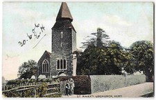 Upchurch Church Kent St Marys Horsham Lane - 1905 Postcard X06