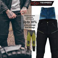 Motorcycle Jeans Motorbike Trousers Made With KEVLAR® Biker Armour Protection