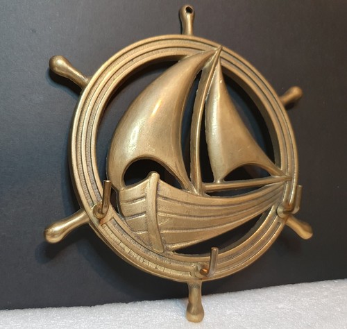 Vintage brass wall - brass,