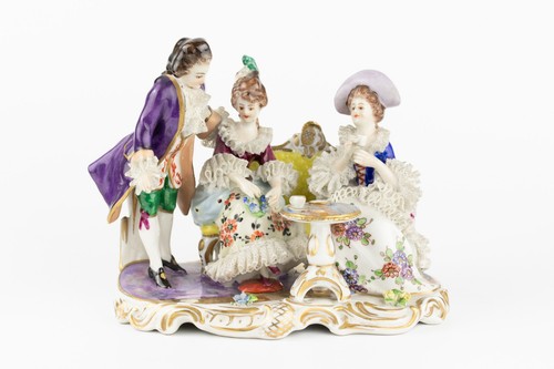 Volkstedt porcelain figure - volkstedt,