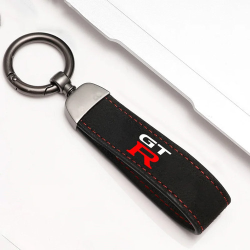 Black red stitching - black, /red