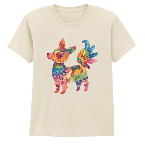 Colourful chihuahua kids - colourful,