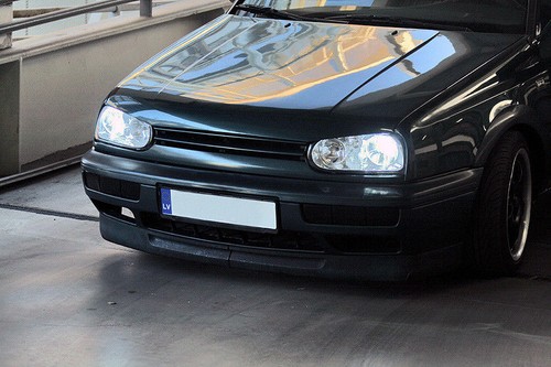 Golf vento front spoiler - 3,