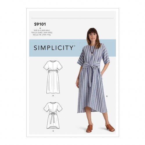 Simplicity 9101 sewing pattern - simplicity,