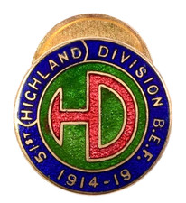World War One 51st Highland
