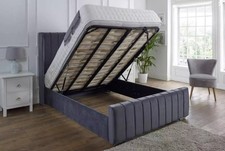 PANEL WING BED FRAME WITH