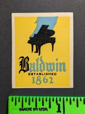 Vintage Baldwin Piano Poster