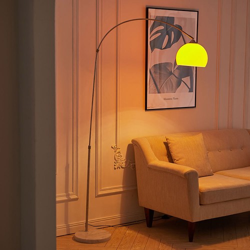 Curved floor lamp standard - curved,
