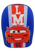 Disney Cars 'Lightning Mcqueen 95' 3D Eva School Travel Bag Backpack