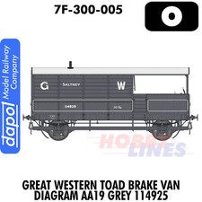 GWR Toad Brake Van GWR Grey