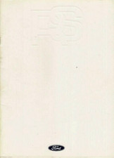 Ford RS Range 1988 UK Market