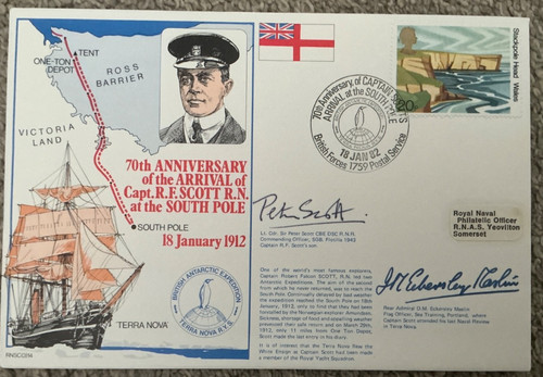 Royal navy multi signed - royal, cover