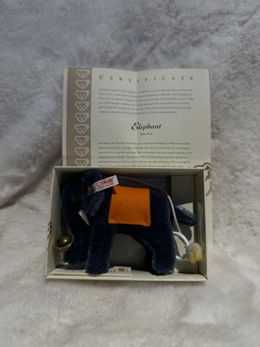 Steiff miniature blue - miniature, "blue"