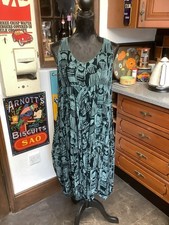 Privatsachen Dress, Russian Doll Silk Fabric, Size Large