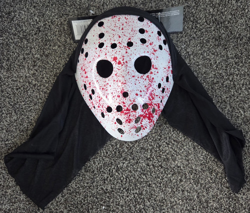 White hockey style horror full - white,