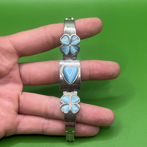 Silver tone link - silver,