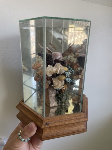 Vintage faux hummingbird - vintage,