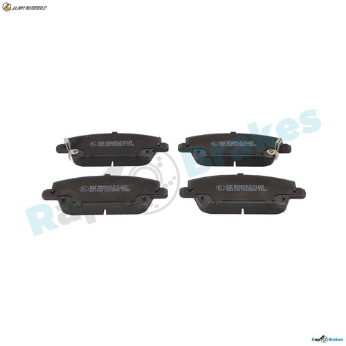 Brake pad set disc - brake,