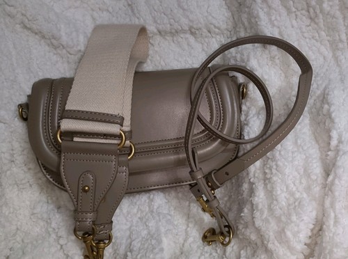 Zara grey shoulder - bag, with