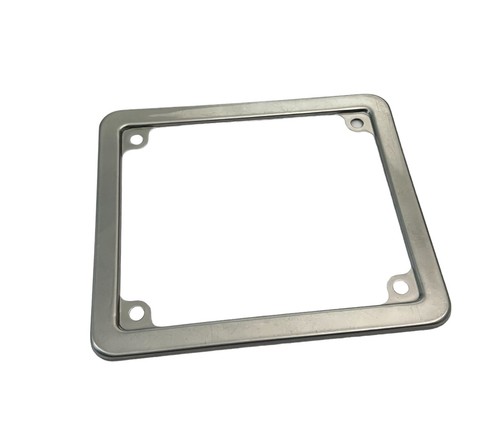 Stainless steel license - license, plate