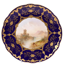 Coalport Plate Ross Castle