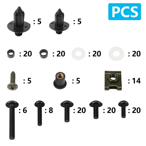 Complete fairing bolt screw - fairing,
