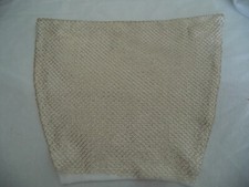 Women Modesty Panel Lace Bra Insert Instant Camisole Cleavage Up Cover Gold