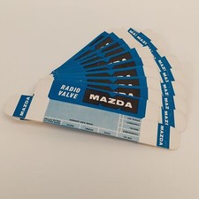 MAZDA VALVE TUBE BOXES SIZE 1, SUIT ECC81 ECC83 12BH7 EL84 ETC X 10PCS