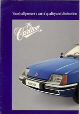 Vauxhall Carlton 1978-1980 UK Market Sales Brochure 2000 Saloon & Estate
