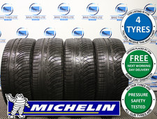X4 PW 245/40R18 245 40 18 MICHELIN PILOT ALPIN 97V XL M+S MO TYRES *6.5MM(588OC)