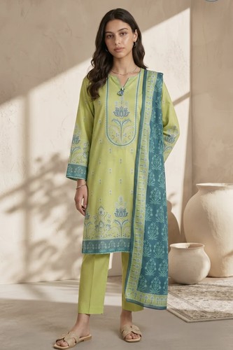 Piece lawn printed stitched - printed,
