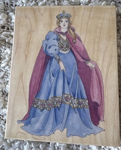 80096 medieval queen stamps - -,