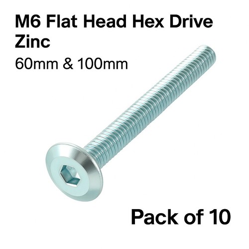 60mm furniture joint - m6,