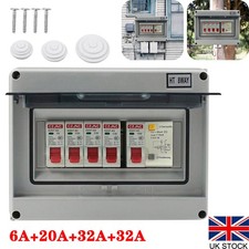 4 Way Consumer Unit fuse box 4