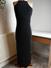 Papaya Black & Silver Glitter