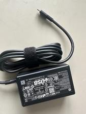 Orignal HP Charger 65W USB-C Laptop Power Adapter used with PSU used