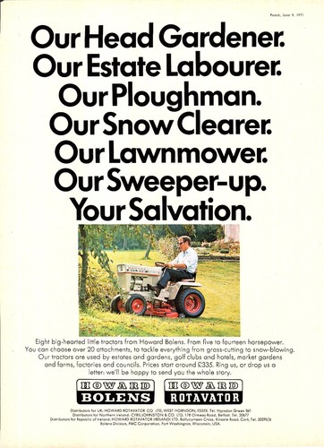Original 1971 advert howard - 1971,