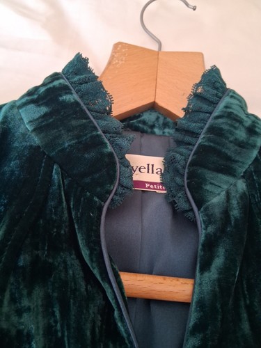Ladies crushed velvet jacket - ladies,