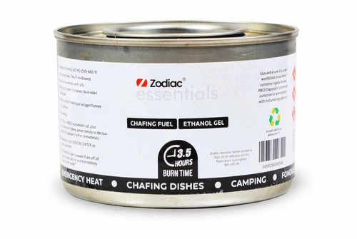 Ethanol gel fuel tin - tin, hour