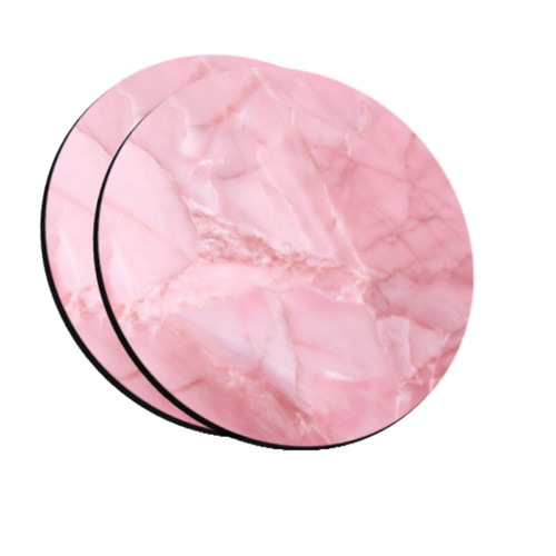 Coasters marble pink drinks - coasters,