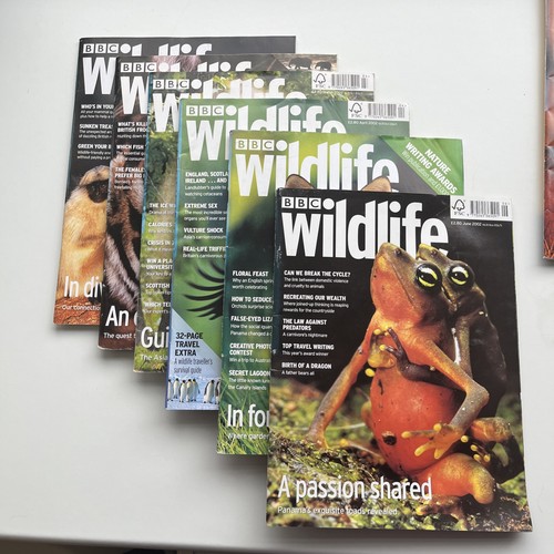 Bbc wildlife magazines 2002 - bbc,