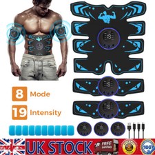 EMS Abdominal Muscle Toning Trainer ABS Stimulator Toner Fitness Arn Exerciser