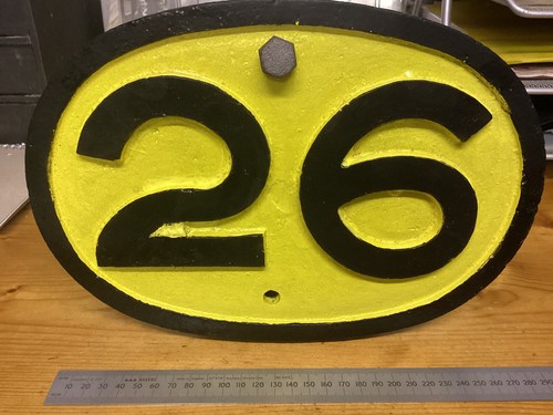 Heavy iron sign - iron, sign,railway,canal