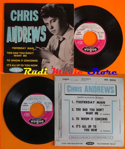 Chris andrews - lp, 45