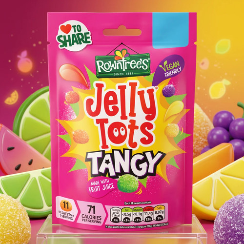 Rowntree jelly tots tangy - rowntree's,