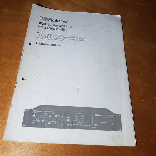 Roland mks manual - 30,