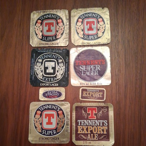 Beer bottle labels tennent - bottle,