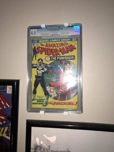 Cgc graded comic - wall, mounts